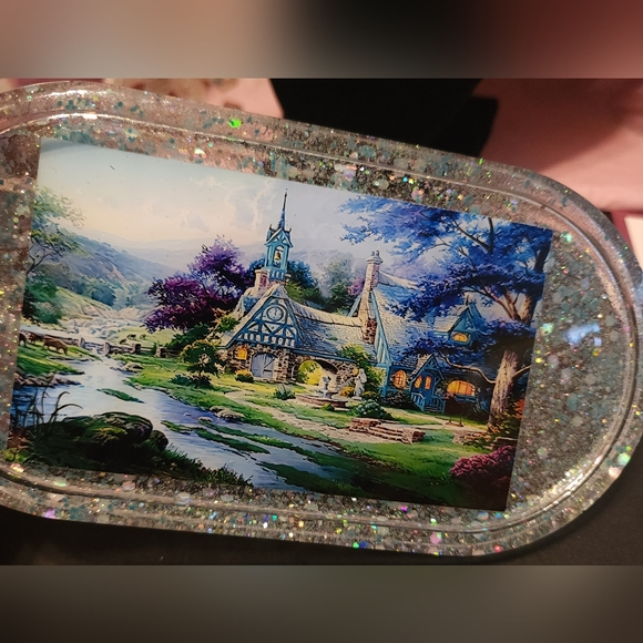 Thomas Kinkade tray - Picture 1 of 13